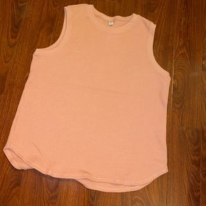 Uniqlo Sleeveless Pink Top